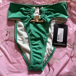 Pretty little thing high waisted bikini bottoms.